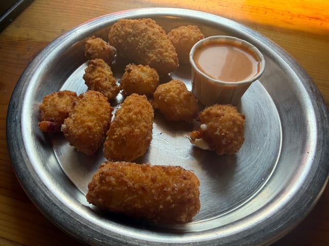 Fried Cheese Curds.