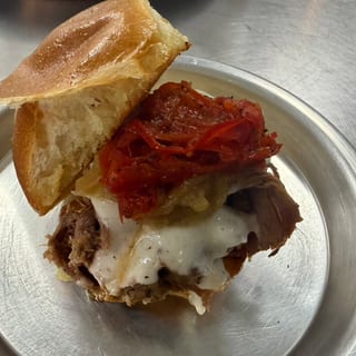 Cheesesteak Beef Slider