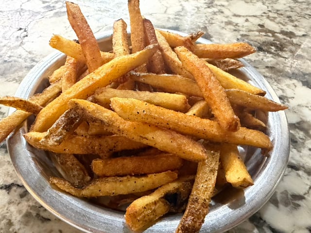 Hand-Punched Fries.
